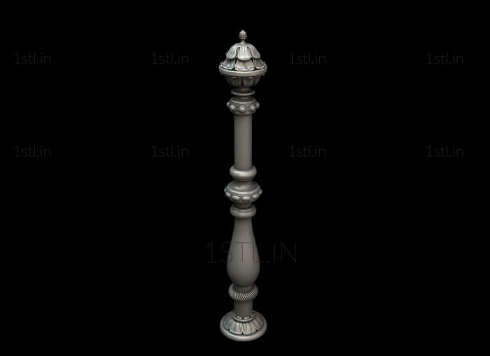 Pillar (ST_0274) 3D model for CNC machine